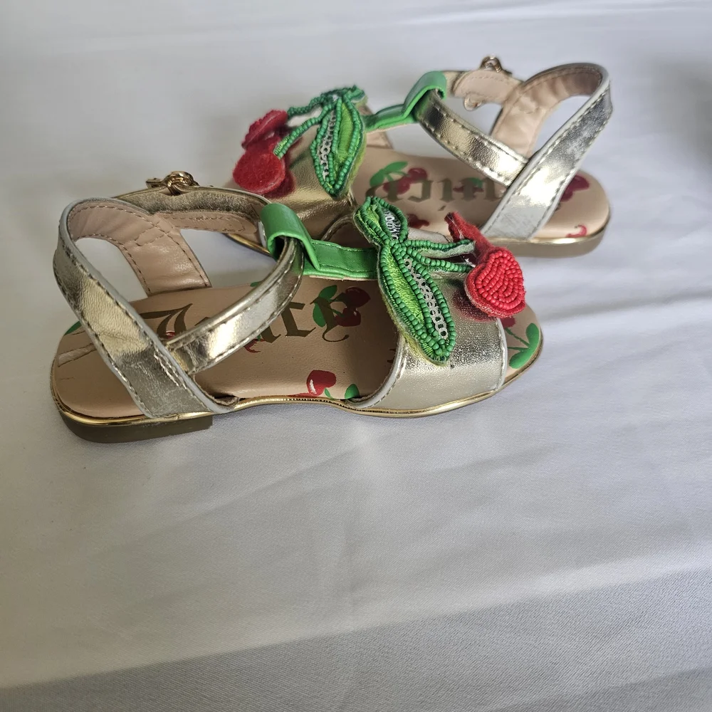 Rachel Shoes Kids Sandals and Shoes - Gold and Black